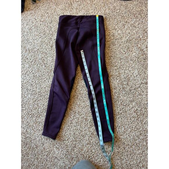 HORZE Active JR Pruple/Plum Riding pants, Girls size Medium; Equestrian; - Picture 6 of 8